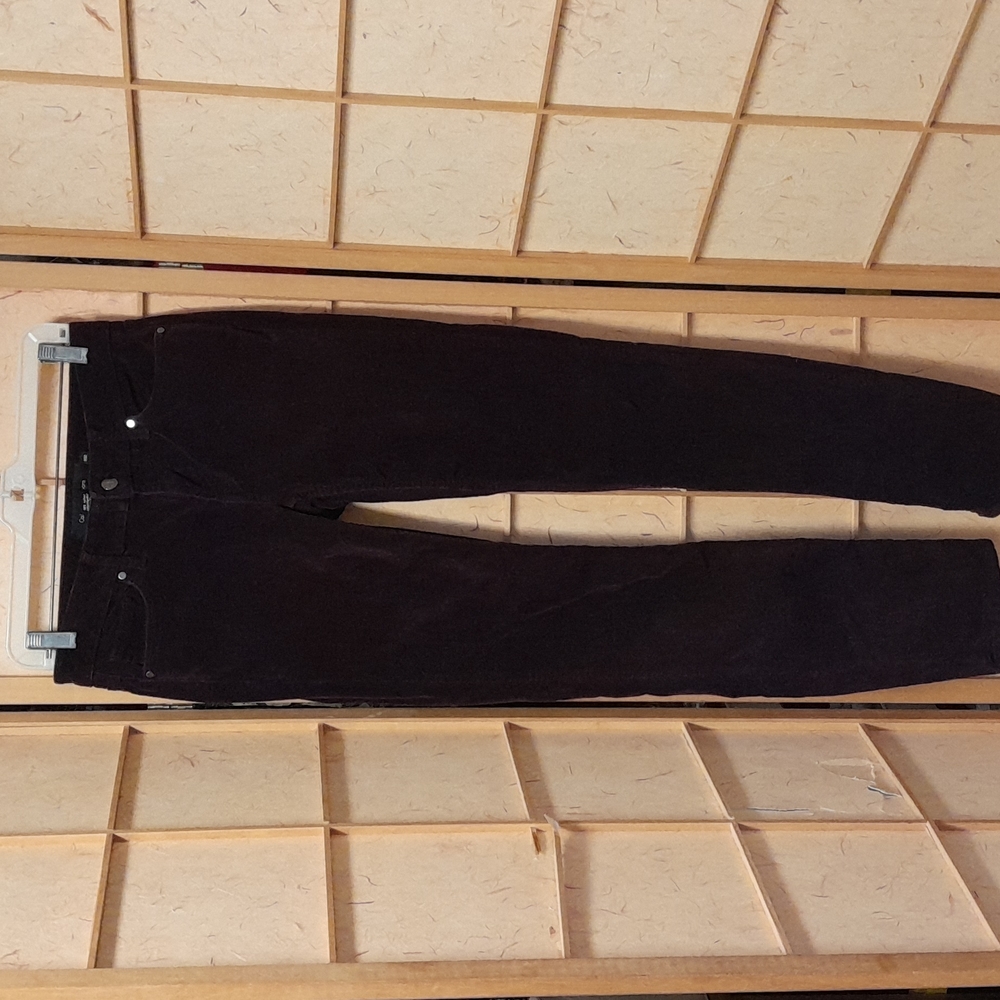 Calvin Klein plum corduroy skinny pants size 6x32